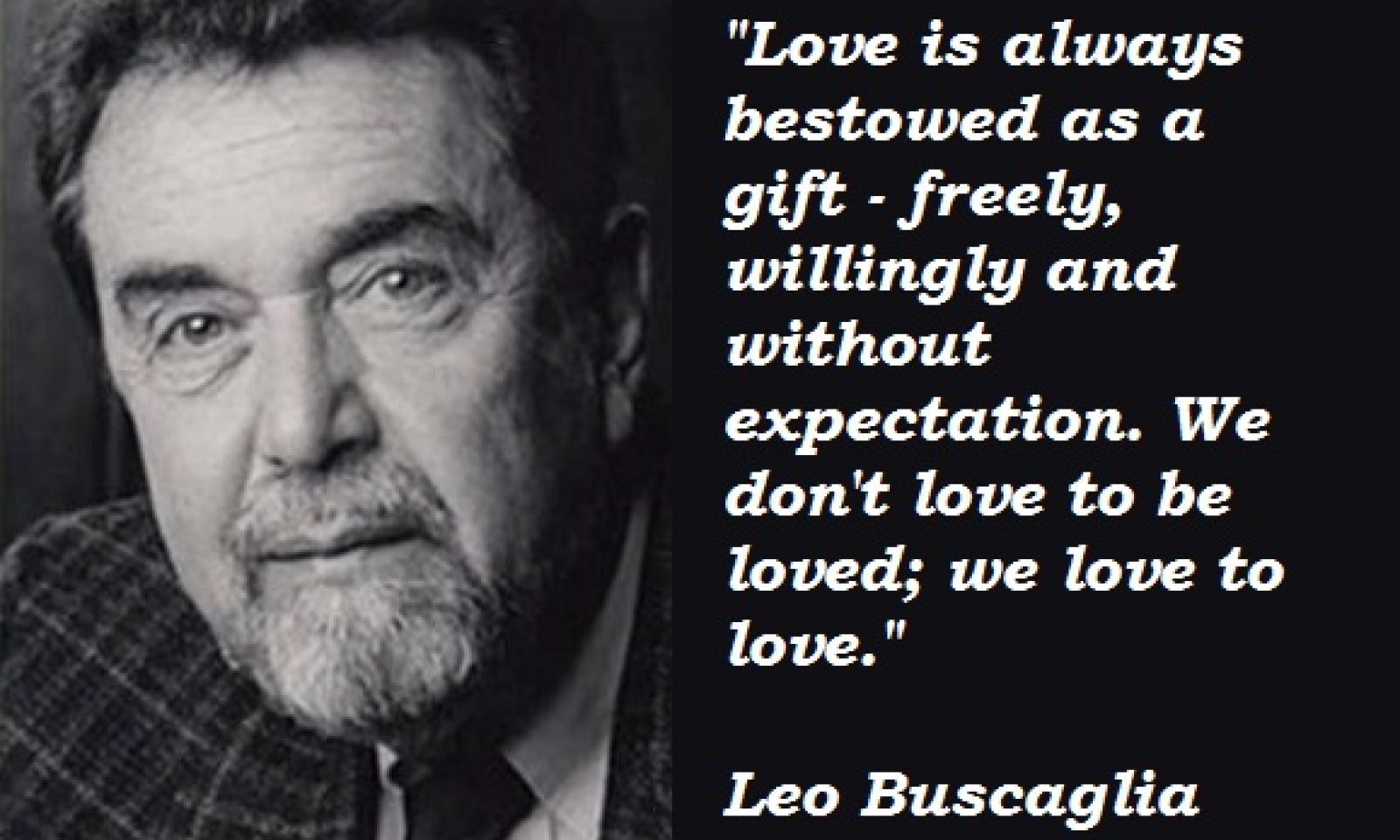 英語脳メルマガ 第号 Love Is Always Bestowed As A Gift Freely Willingly And Without Expectation の意味は 英語脳ネット
