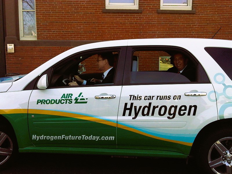 fuel-cell car